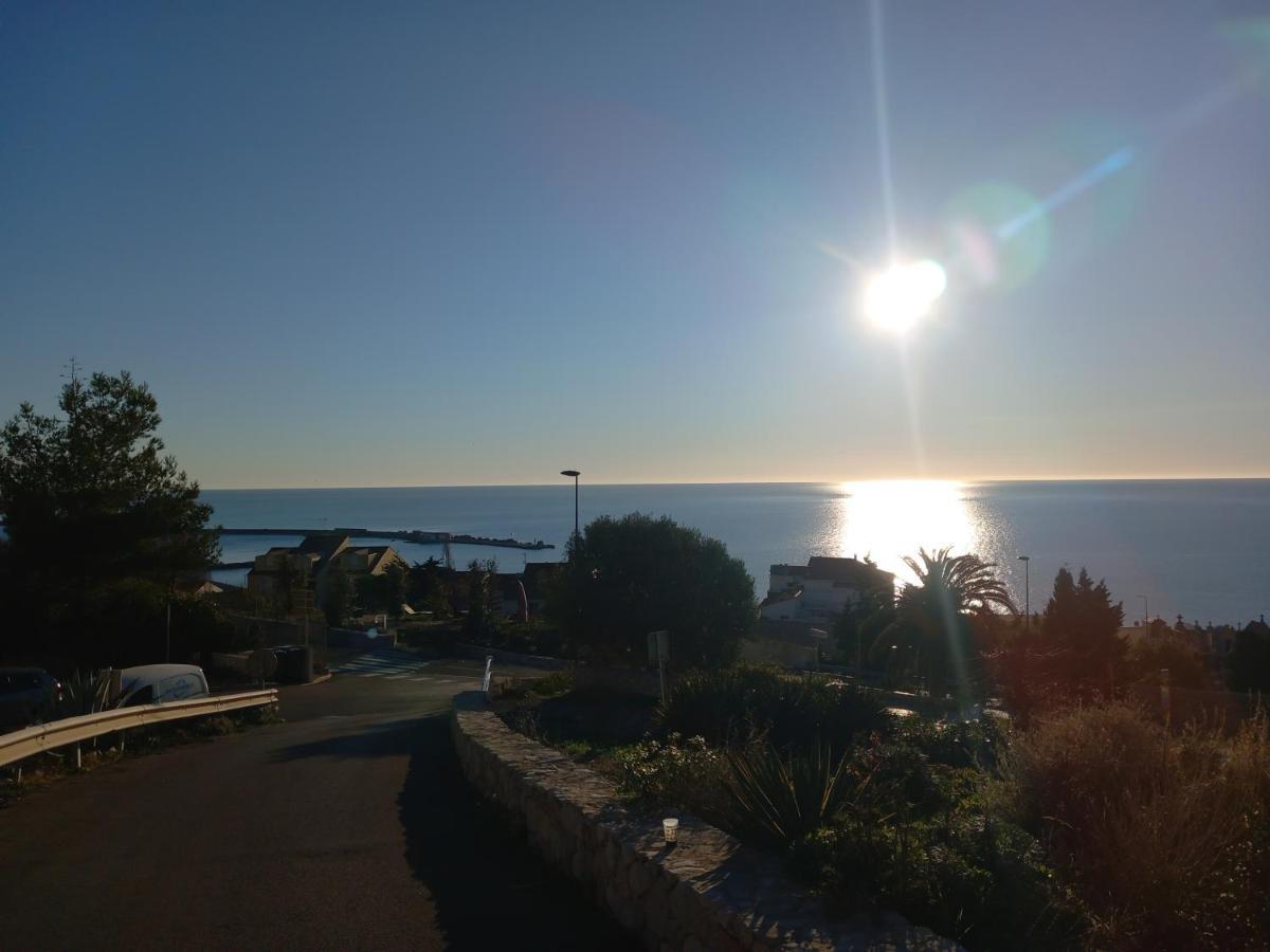 Chambre D'Hote - Vue Mer Au Mont Saint-Clair Sète Exteriör bild