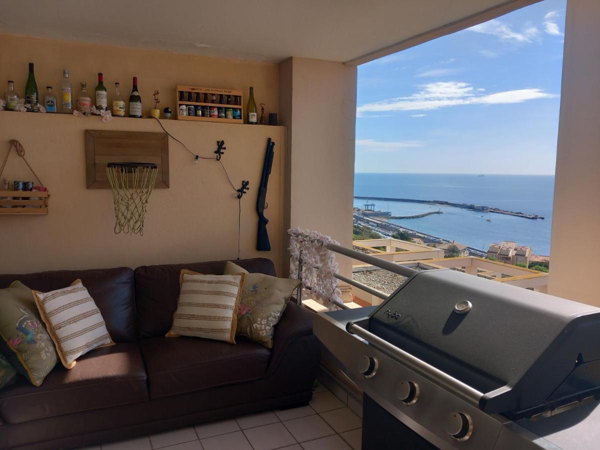 Chambre D'Hote - Vue Mer Au Mont Saint-Clair Sète Exteriör bild